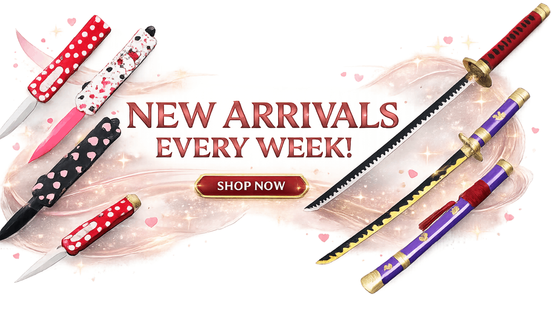 NEW ARRIVALS EVERY WEEK Banner
